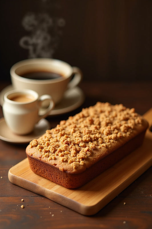 Close-up of bubbling sourdough starter culture with warm natural window light — sourdough coffee cake recipe guide from Mother's Country Store