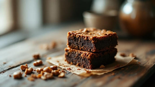 Bubbly sourdough starter culture on a kitchen counter in a warm Southern kitchen setting — sourdough starter brownies guide from Mother's Country Store