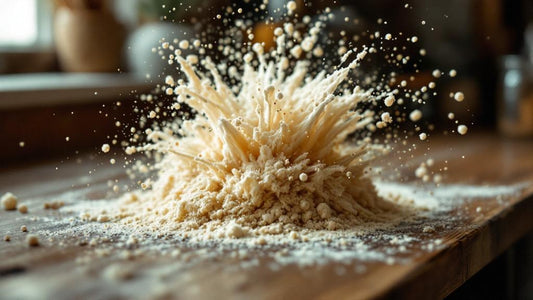 sourdough starter explosion — sourdough starter guide from Mother's Country Store
