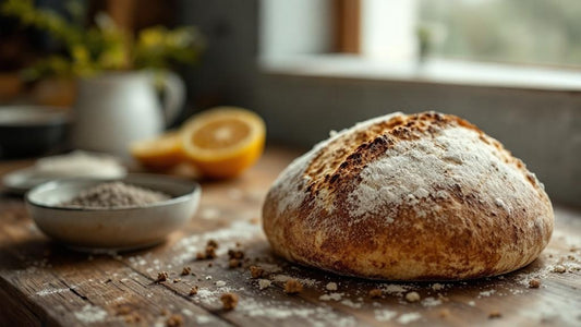 sourdough starter jar cover — sourdough starter guide from Mother's Country Store