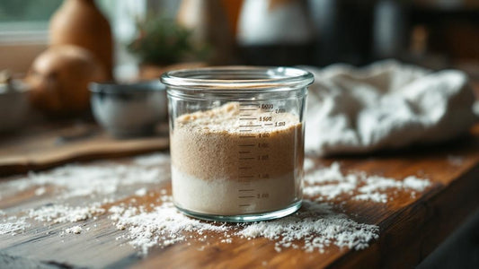 sourdough starter measurements — sourdough starter guide from Mother's Country Store