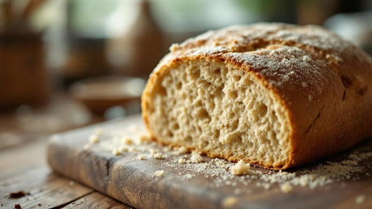 sourdough starter on plane — sourdough starter guide from Mother's Country Store