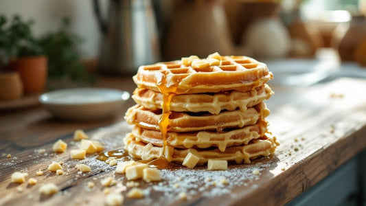 sourdough starter waffles — sourdough starter guide from Mother's Country Store
