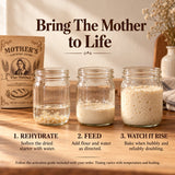 The Mother sourdough starter – activation steps