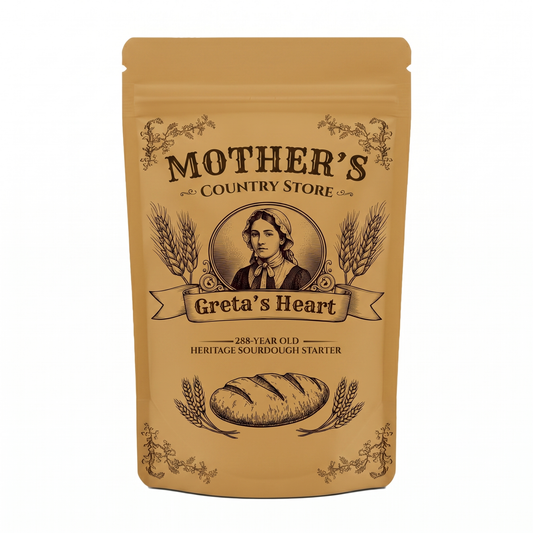 Greta's Heart — Bavarian Rye Sourdough Starter