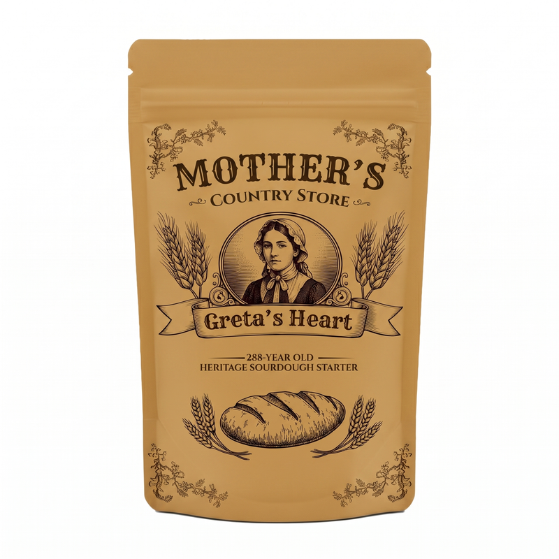 Greta's Heart — Bavarian Rye Sourdough Starter