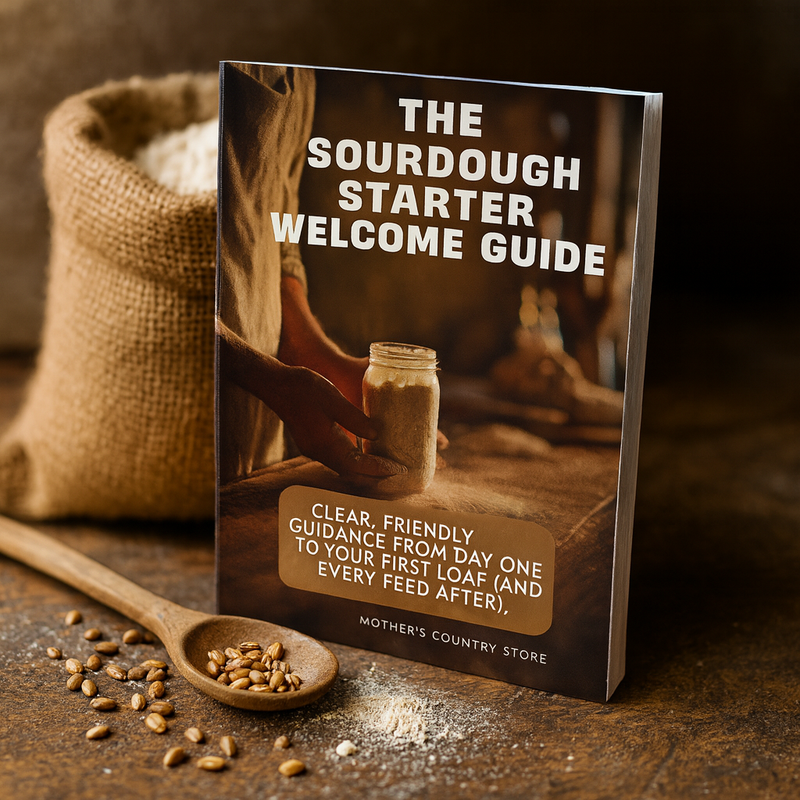 The Sourdough Starter Welcome Guide - FREE WITH YOUR MOTHER STARTER