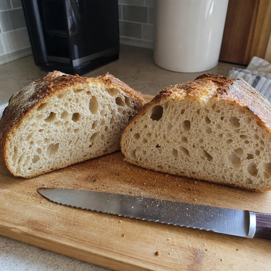 Real bake made with The Mother sourdough starter