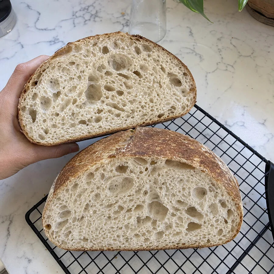 Real bake made with The Mother sourdough starter