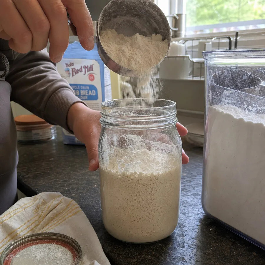 Real bake made with The Mother sourdough starter