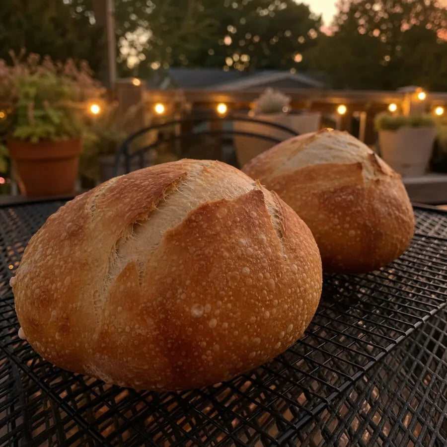 Real bake made with The Mother sourdough starter