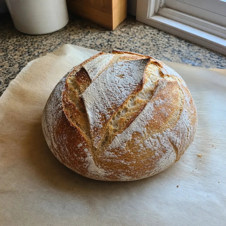 Real bake made with The Mother sourdough starter