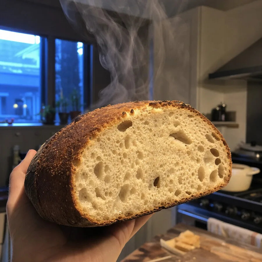 Real bake made with The Mother sourdough starter