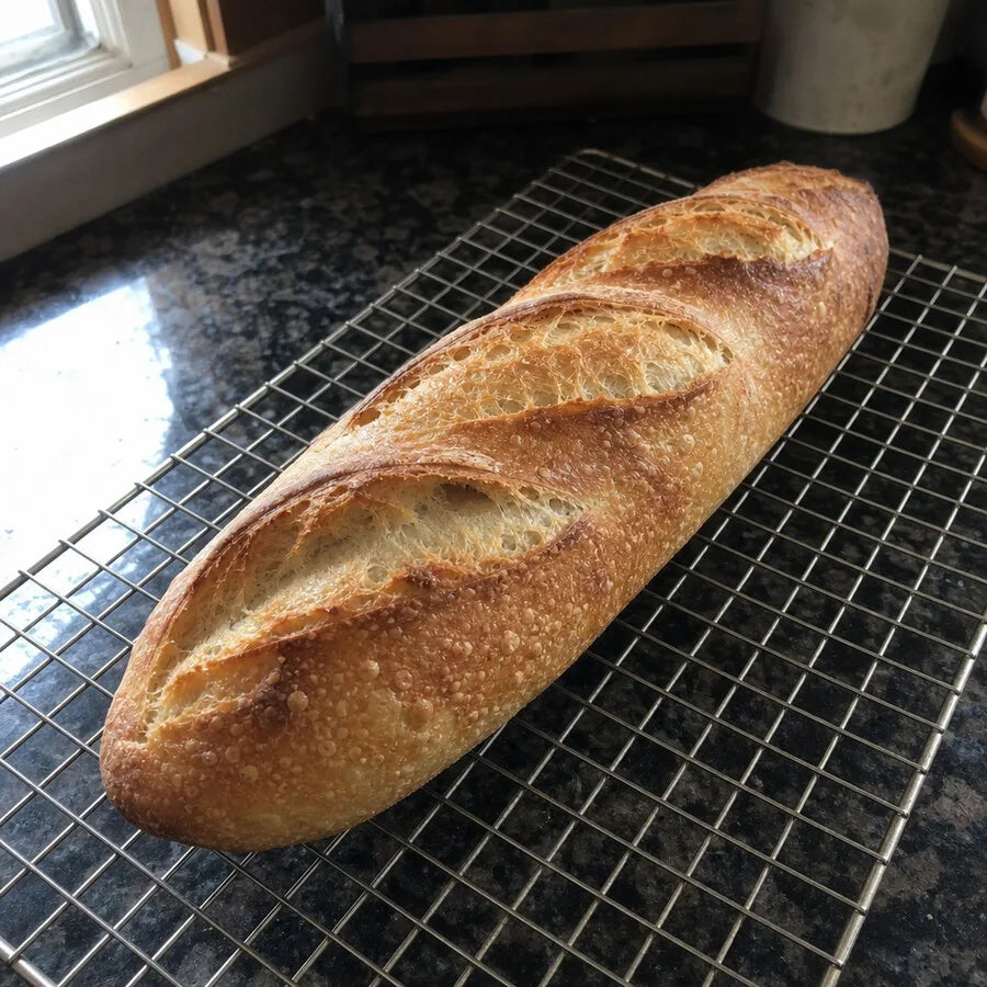 Real bake made with The Mother sourdough starter